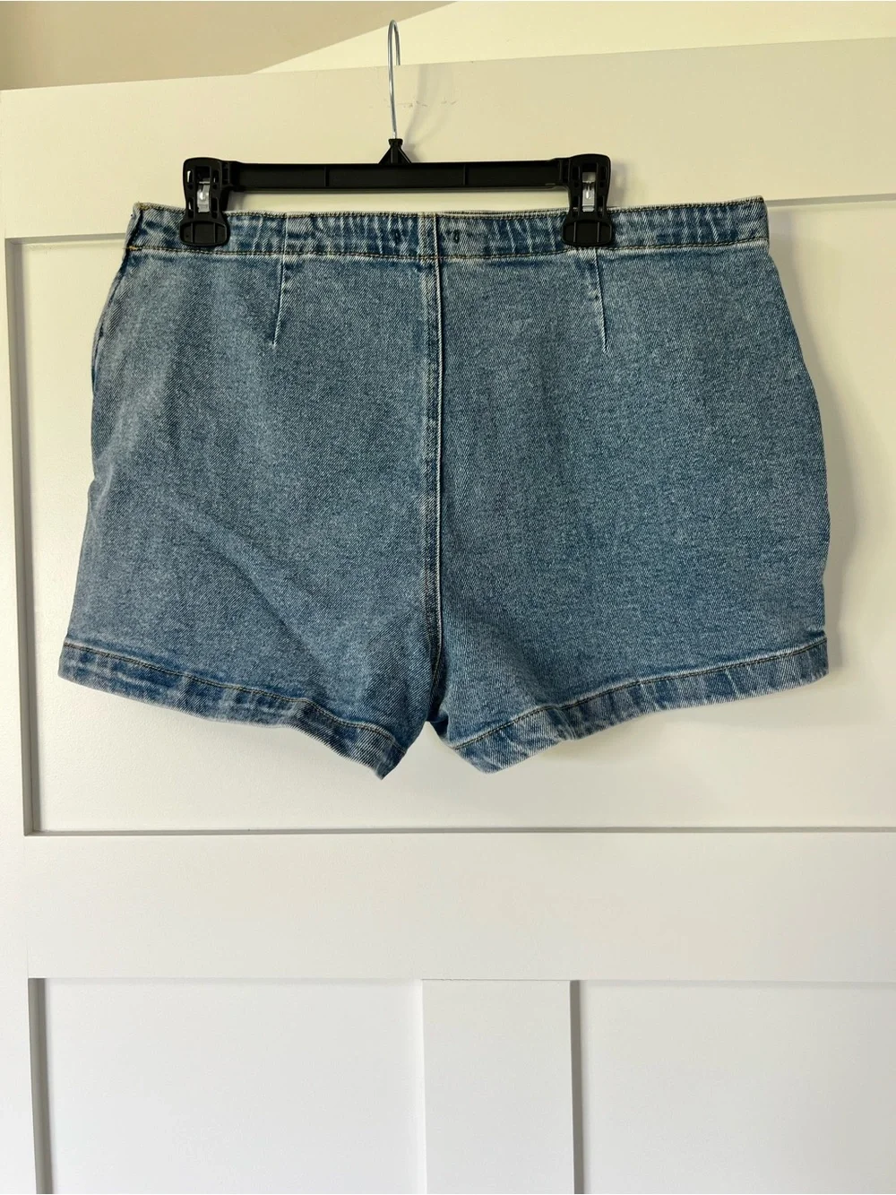 NWT Denim Wrap Skort - Light Blue - Picture 2 of 6